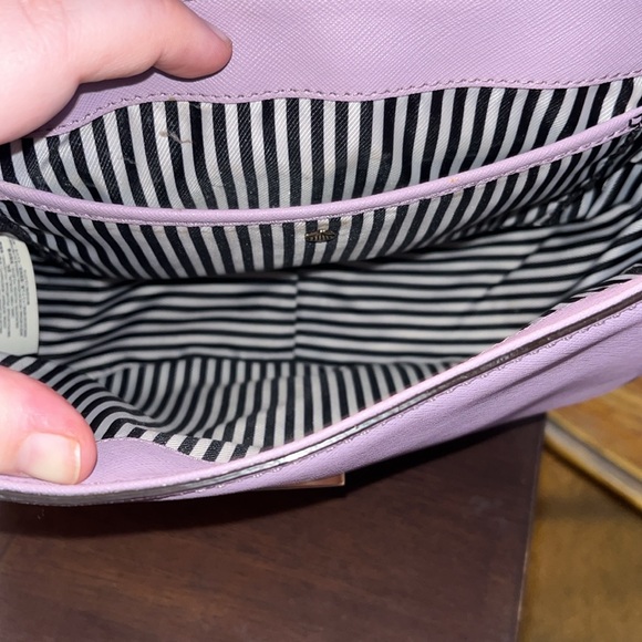 Kate Spade Cameron Street Lilac Byrdie Crossbody and Becca Matching Wallet ♠️ - Picture 5 of 8